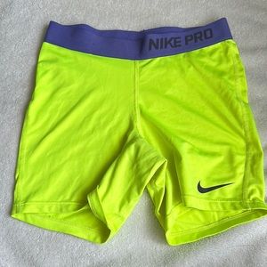 NEON YELLOW NIKE PROS